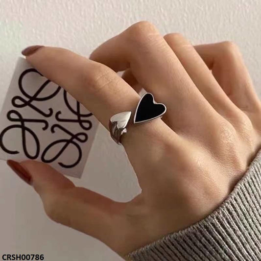 CRSH00786 LSH Double Heart Ring Adjustable - CRSH