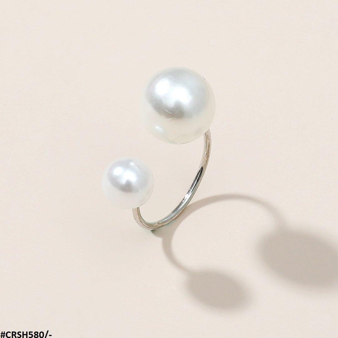 CRSH580 LMS Pearl Adjustable Ring