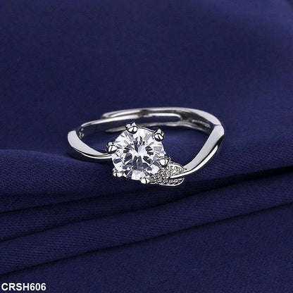 CRSH606 BLX Round/Leaf Ring Adjustable