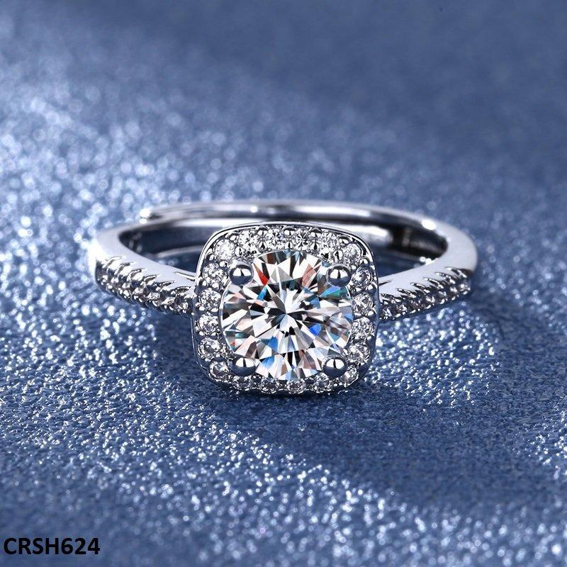 CRSH624 BLX Imp Cocktail Ring Adjustable