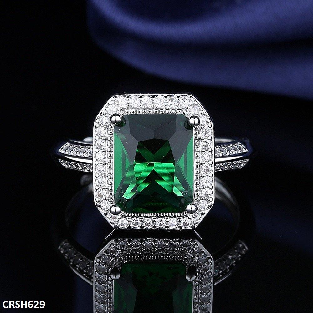 CRSH629 BLX Imp Baguette Ring Adjustable