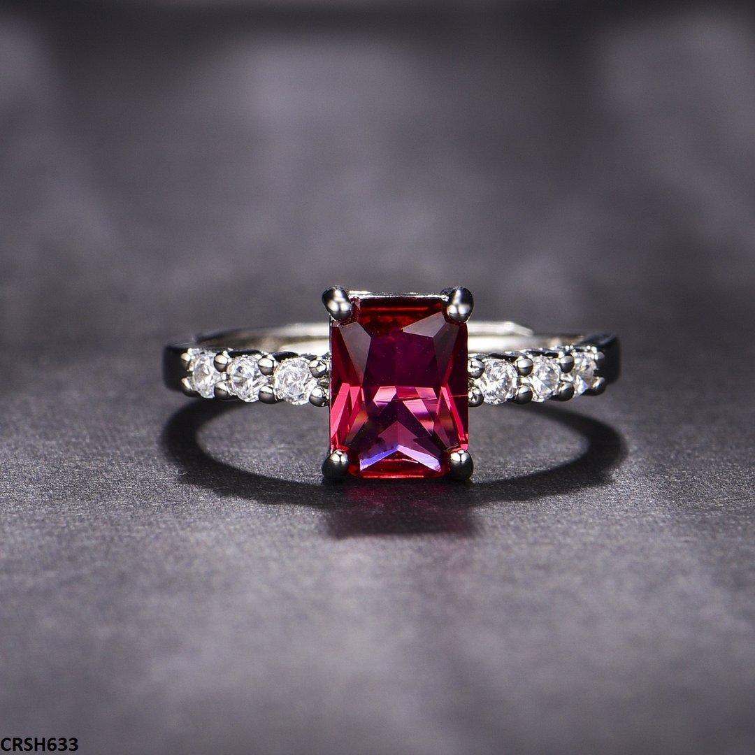 CRSH633 KRL Imp Adjustable Rectangle Ring