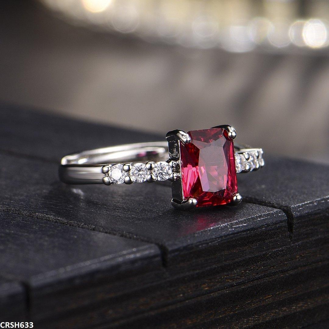 CRSH633 KRL Imp Adjustable Rectangle Ring