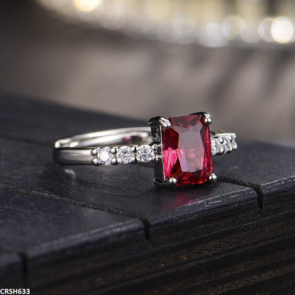 CRSH633 KRL Imp Adjustable Rectangle Ring