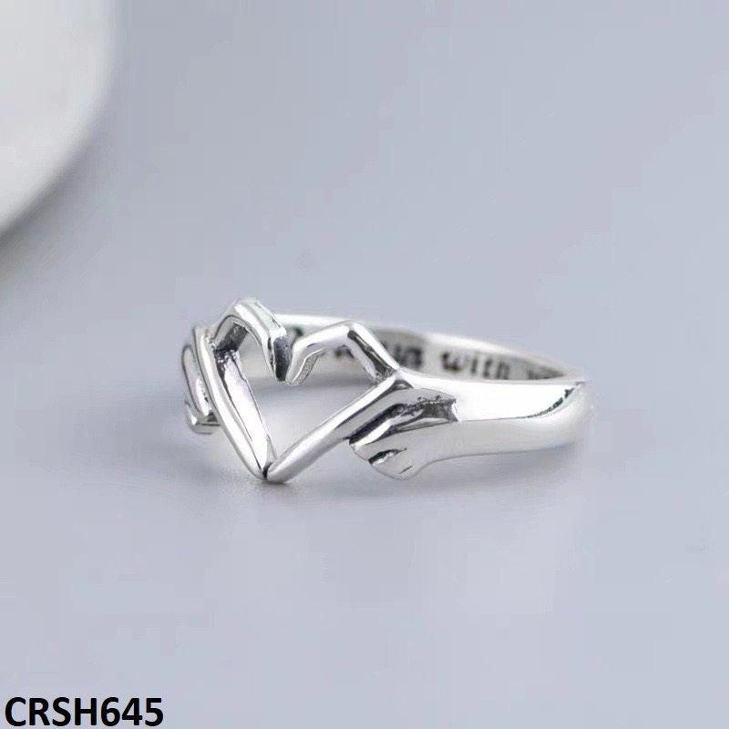 CRSH645 JEC Open Heart Ring