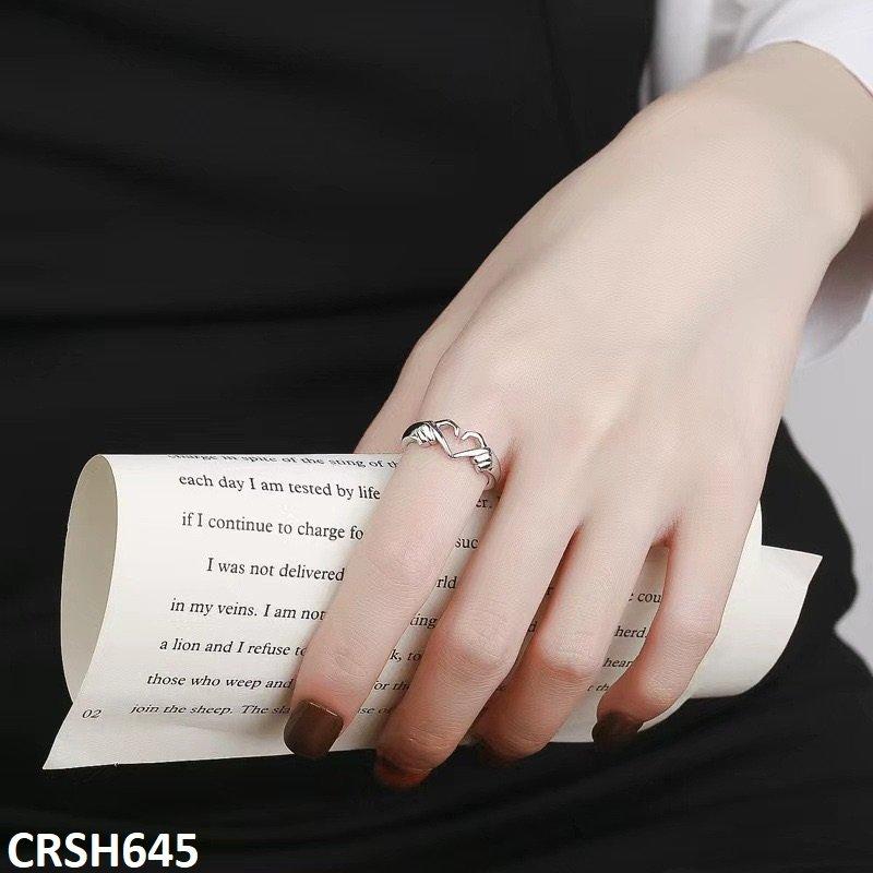CRSH645 JEC Open Heart Ring