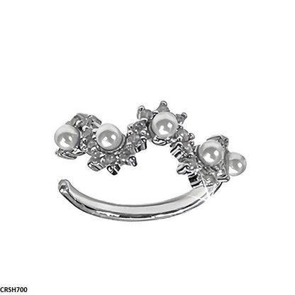CRSH700 JJS Pearl Ring Adjustable