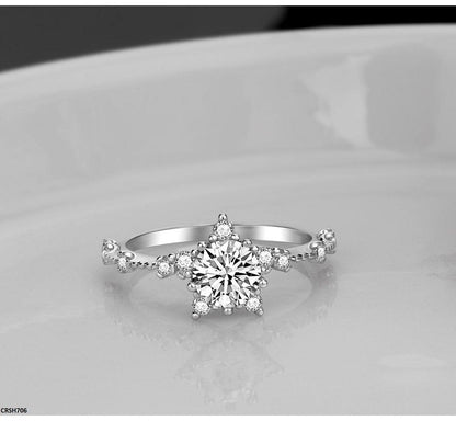 CRSH706 BJF Flower Ring Adjustable