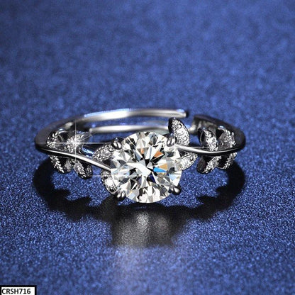 CRSH716 ZFQ Leaf Ring Adjustable