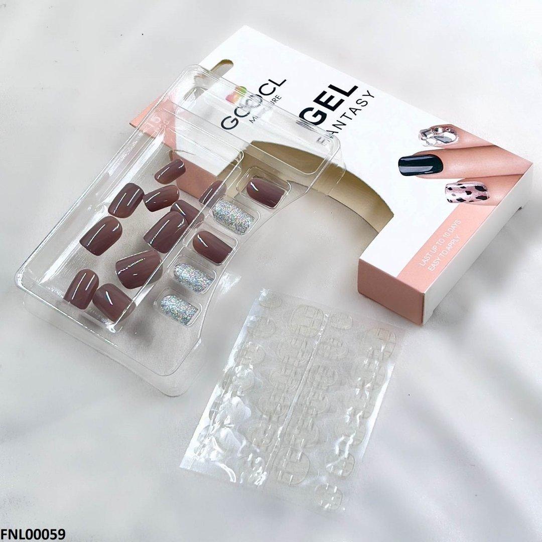 FNL00059 PNA Gel Nail Artificial Rounded Nail Set - FNL