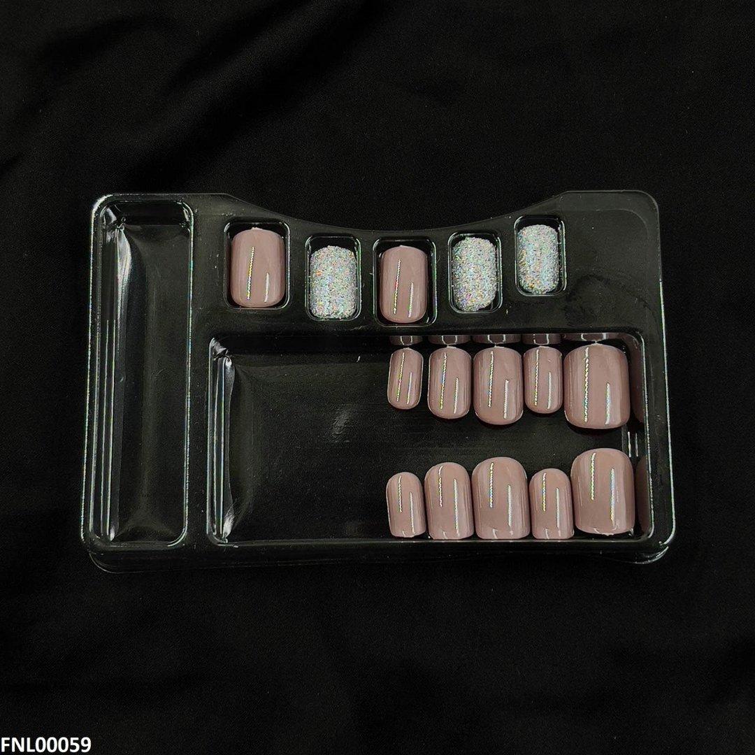 FNL00059 PNA Gel Nail Artificial Rounded Nail Set - FNL