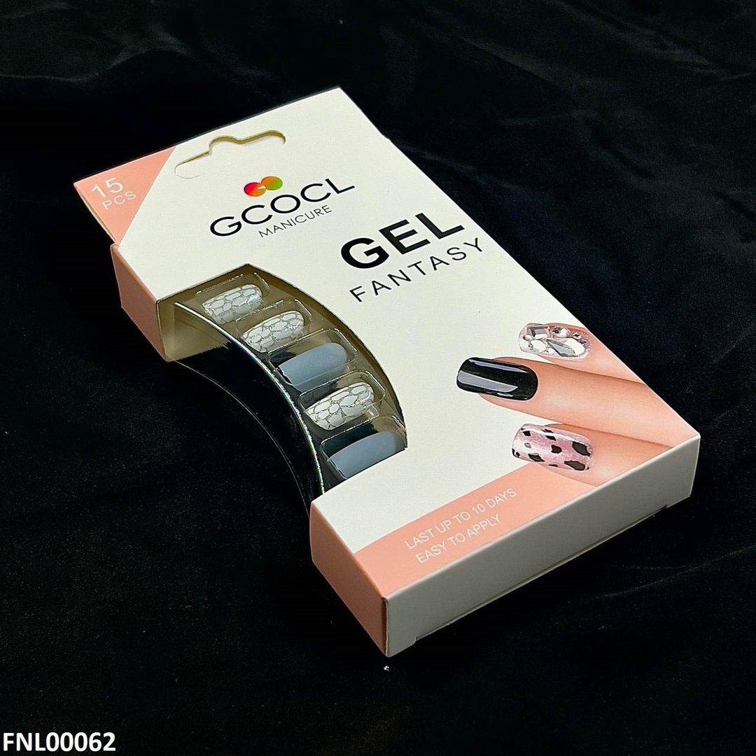 FNL00062 PNA Gel Nail Artificial Rounded Nail Set - FNL