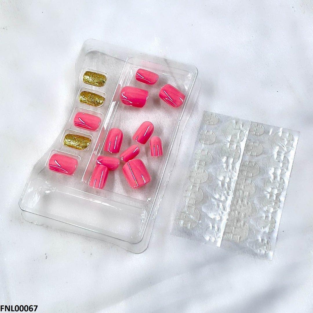 FNL00067 PNA Gel Nail Artificial Rounded Nail Set - FNL