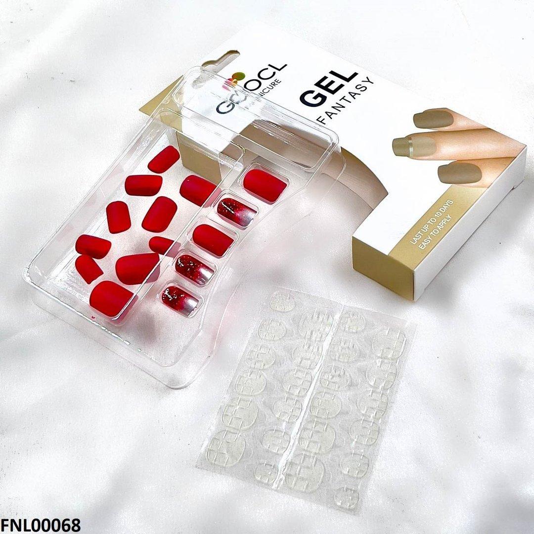 FNL00068 PNA Gel Nail Artificial Rounded Nail Set - FNL