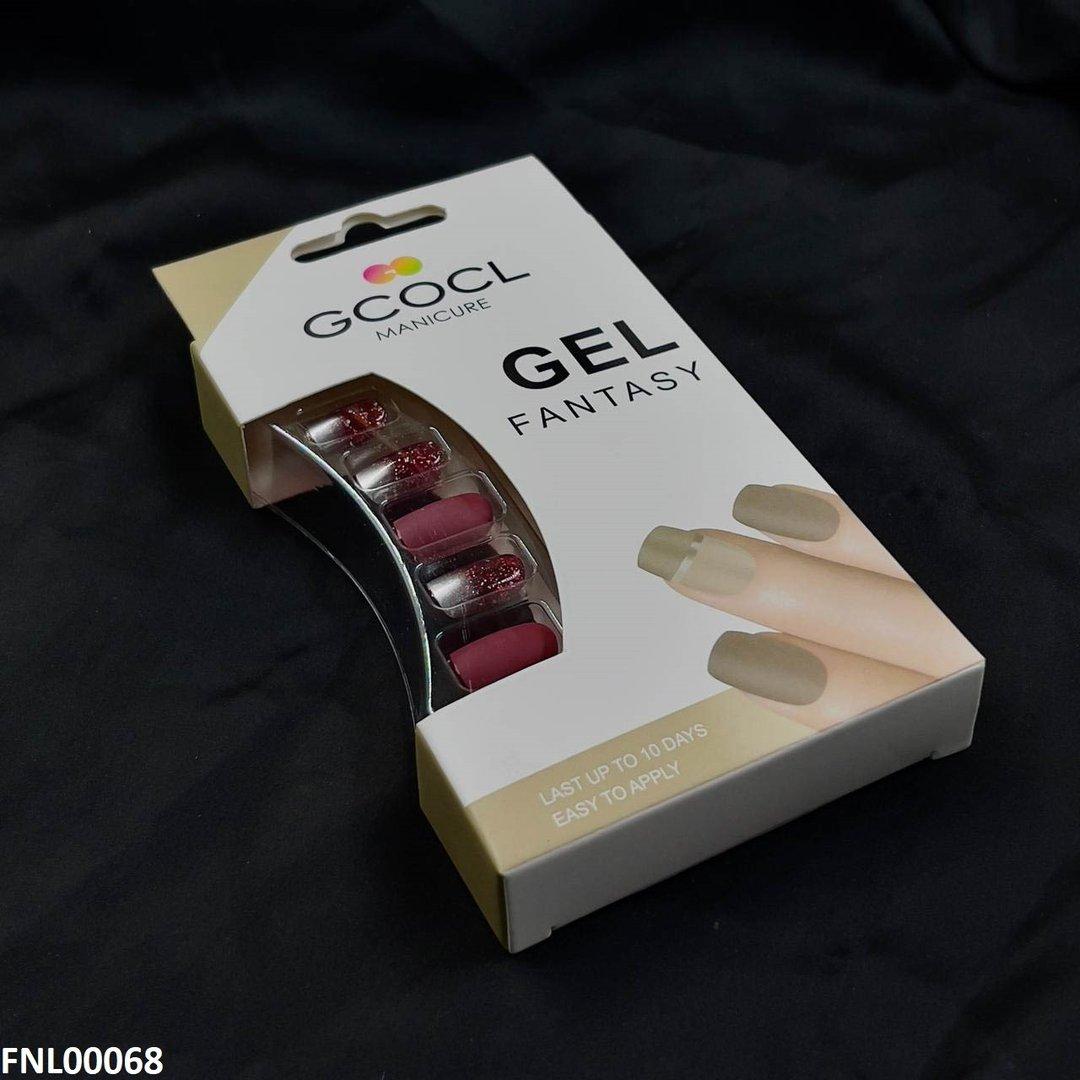 FNL00068 PNA Gel Nail Artificial Rounded Nail Set - FNL