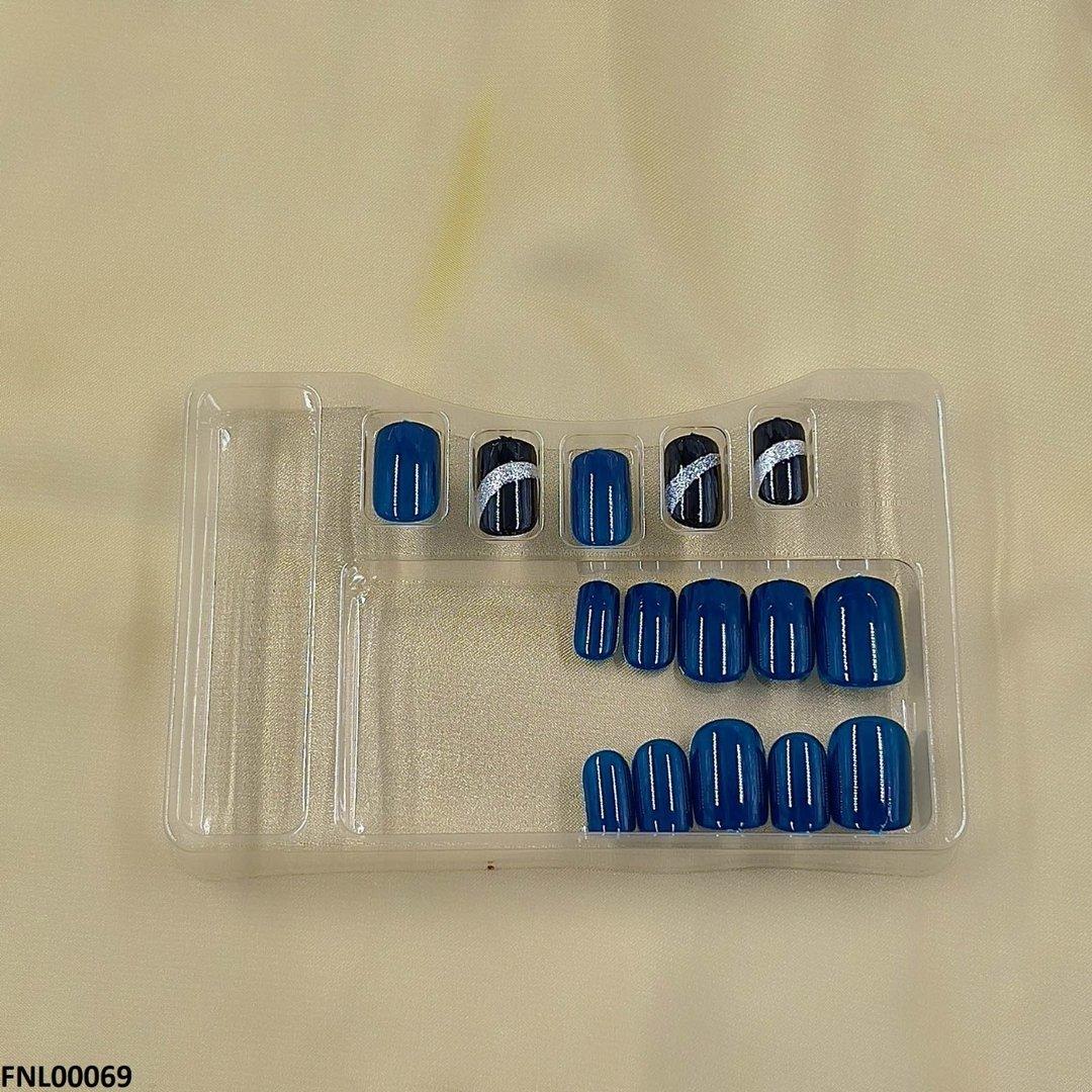FNL00069 PNA Gel Nail Artificial Rounded Nail Set - FNL