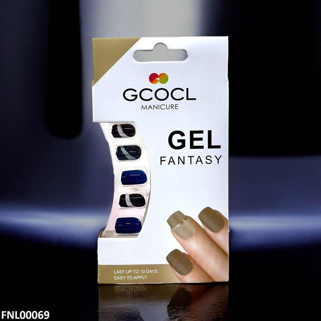 FNL00069 PNA Gel Nail Artificial Rounded Nail Set - FNL