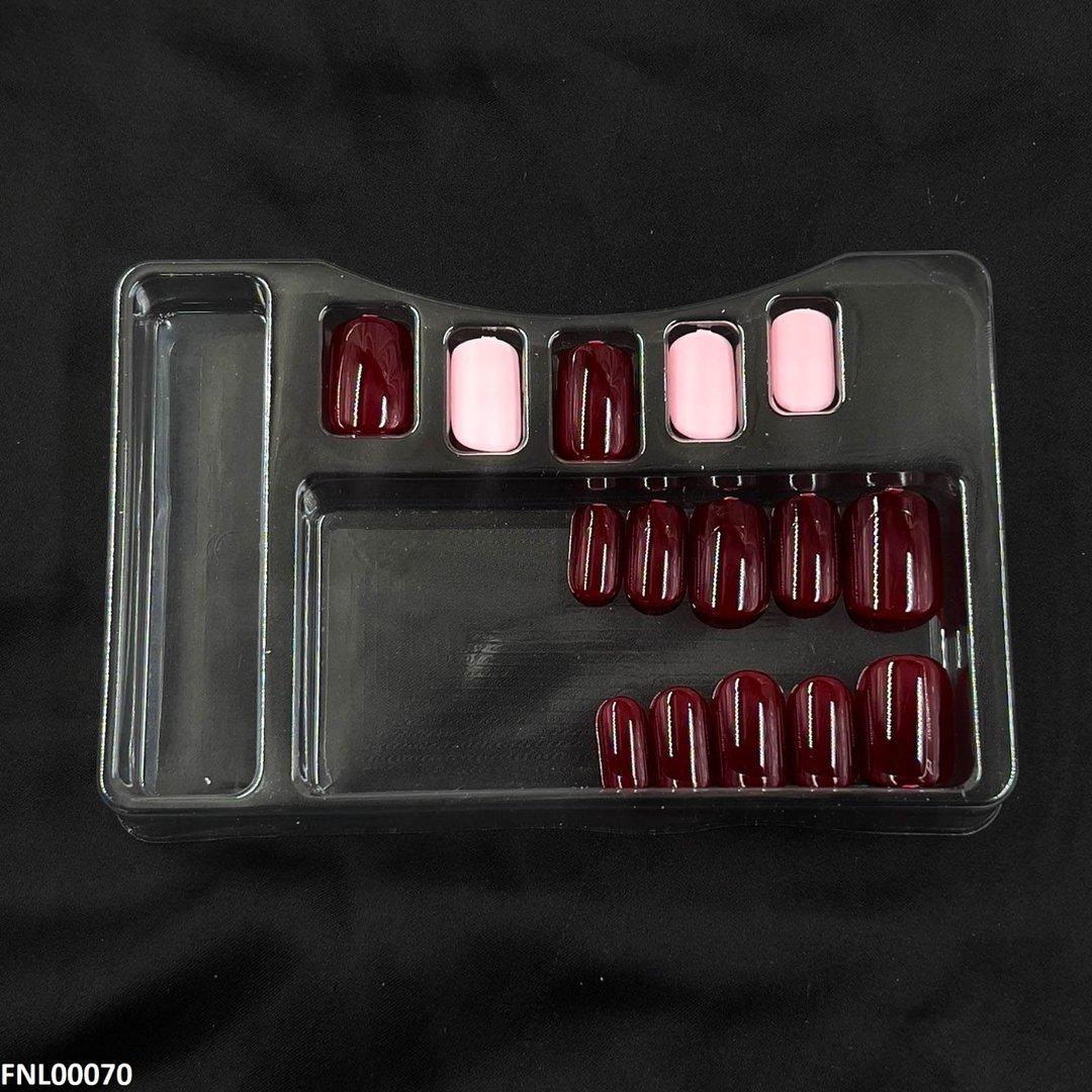 FNL00070 PNA Gel Nail Artificial Rounded Nail Set - FNL