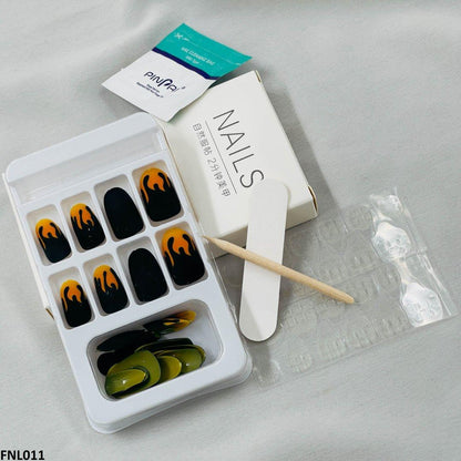 FNL011 PNA Squoval Fake Nail Set 24Pcs