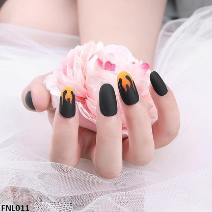 FNL011 PNA Squoval Fake Nail Set 24Pcs