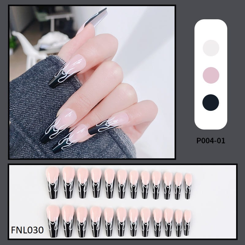 FNL030 PNA Ballerina Fake Nail Set 24Pcs