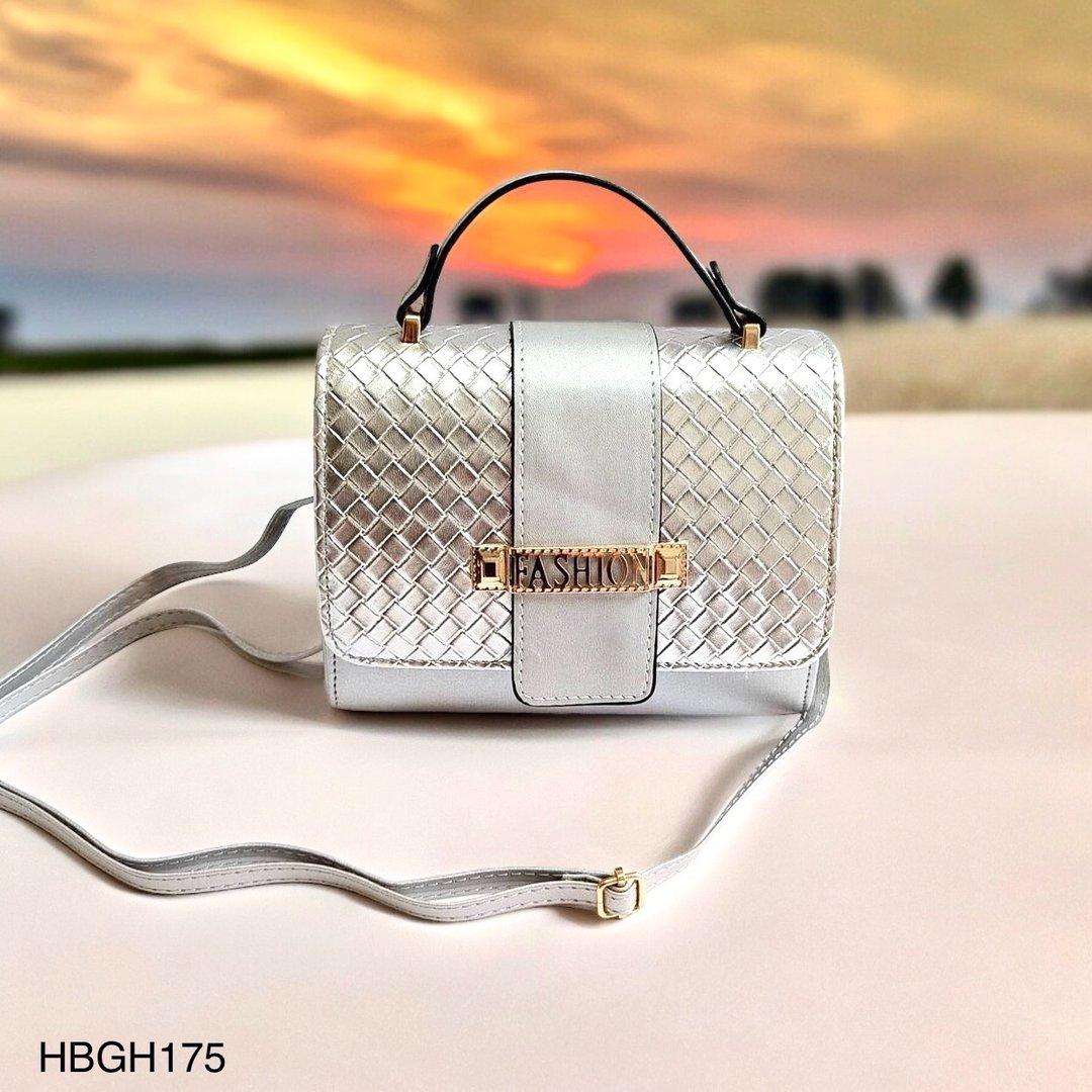 HBGH175 QWZ Fashion Metallic Buckle Hand Bag
