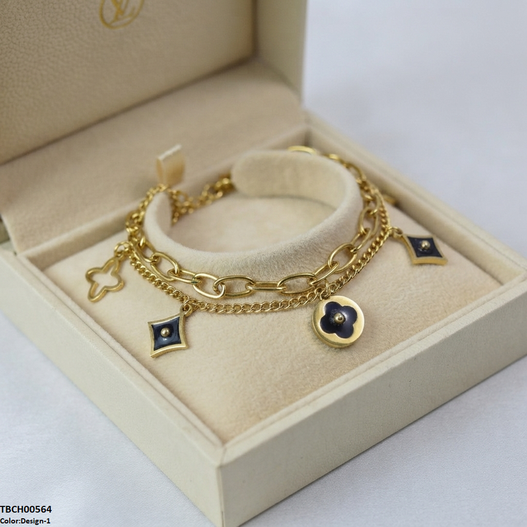 TBCH00564 ALQ Stainless Steel Star Bracelet - TBCH