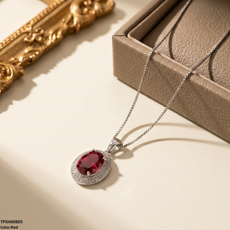 TPSH00805 MSJ Oval Drop Pendant - TPSH