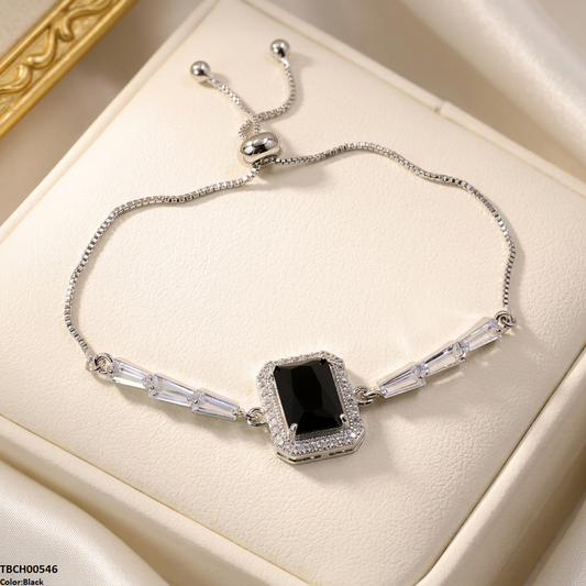 TBCH00546 MSJ Rectangle Bracelet Adjustable - TBCH