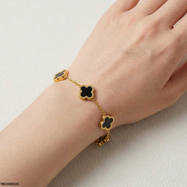 TBCH00535 MMJ Stainless Steel Star Wrist Bracelet - TBCH