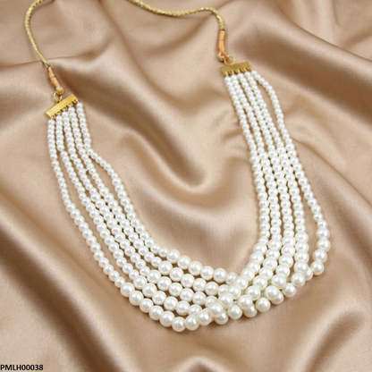 PMLH00038 FRN Twisted Pearl Mala - PMLH