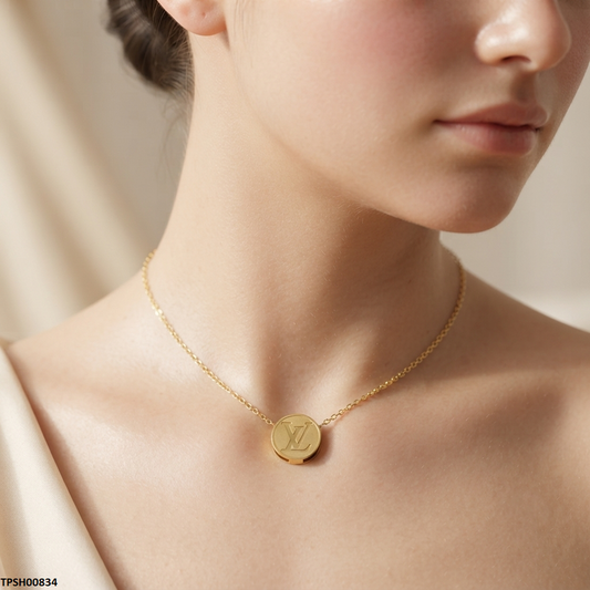 TPSH00834 QSJ Stainless Steel Round LV Pendant - TPSH