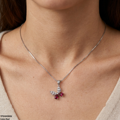 TPSH00806 MMJ Butterfly Drop Pendant - TPSH
