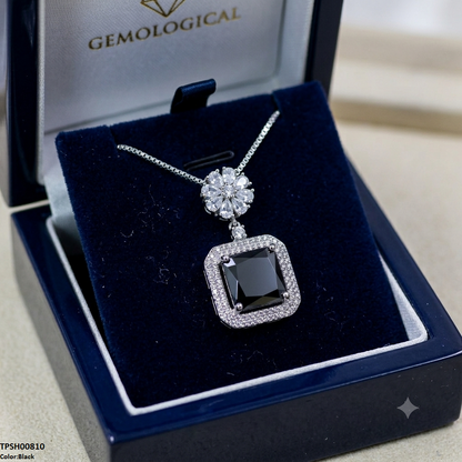 TPSH00810 MMJ Flower Square Pendant - TPSH