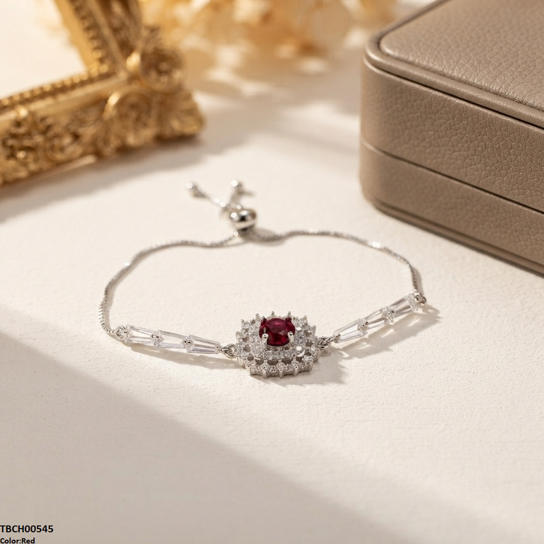 TBCH00545 MMJ Flower Bracelet Adjustable - TBCH