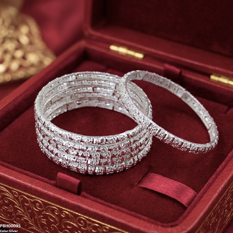 PBH00035 AZM  Cut Shimmer Bangles - PBH