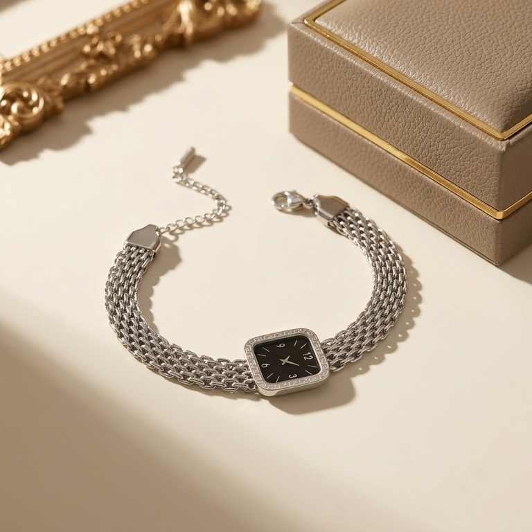 TBCH00559 QSJ Stainless Steel Watch Style Bracelet - TBCH