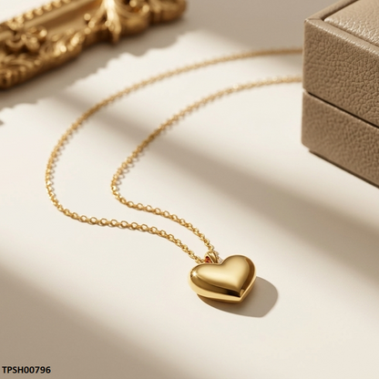 TPSH00796 MMJ Stainless Steel Heart Pendant -TPSH