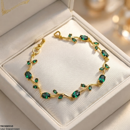 TBCH00550 MMJ Tulip Leaf Bracelet - TBCH