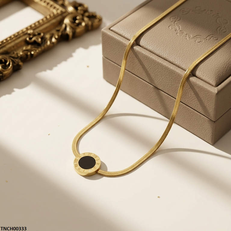 TNCH00333 MMJ Plain Round Necklace - TNCH