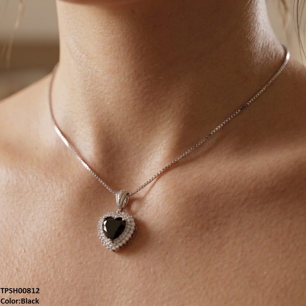 TPSH00812 MMJ Heart Pendant - TPSH