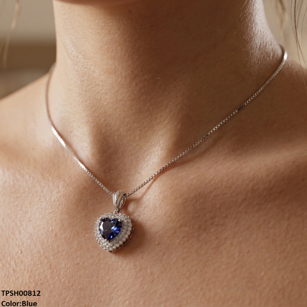 TPSH00812 MMJ Heart Pendant - TPSH