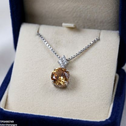 TPSH00749 GWH Round Pendant With Chain - TPSH