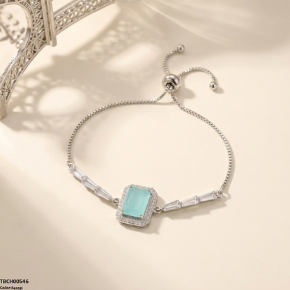TBCH00546 MMJ Rectangle Bracelet Adjustable - TBCH