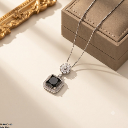 TPSH00810 MMJ Flower Square Pendant - TPSH