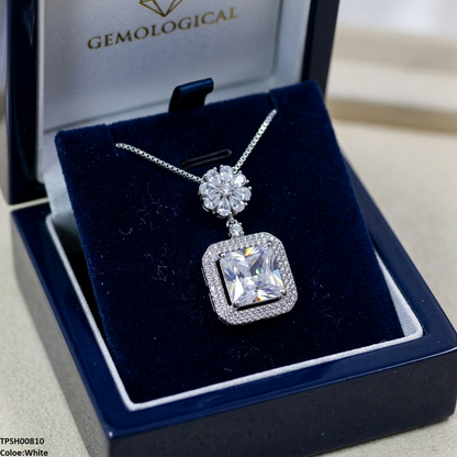 TPSH00810 MMJ Flower Square Pendant - TPSH