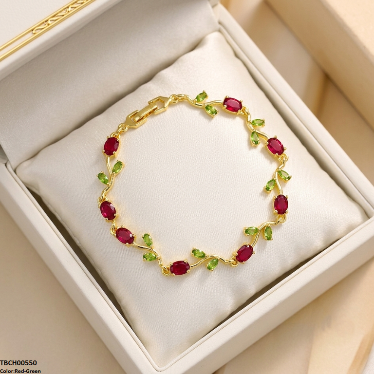 TBCH00550 MMJ Tulip Leaf Bracelet - TBCH