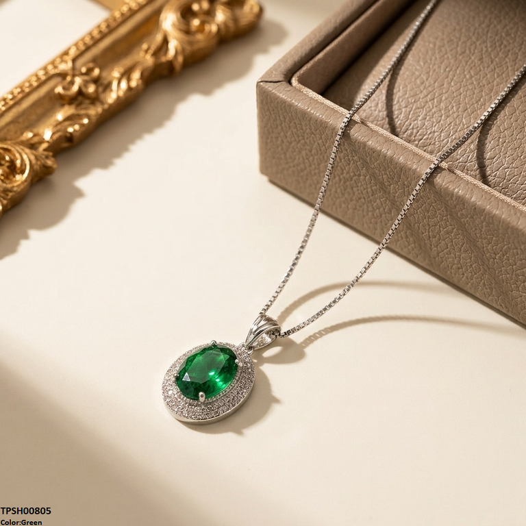 TPSH00805 MSJ Oval Drop Pendant - TPSH