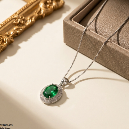 TPSH00805 MSJ Oval Drop Pendant - TPSH