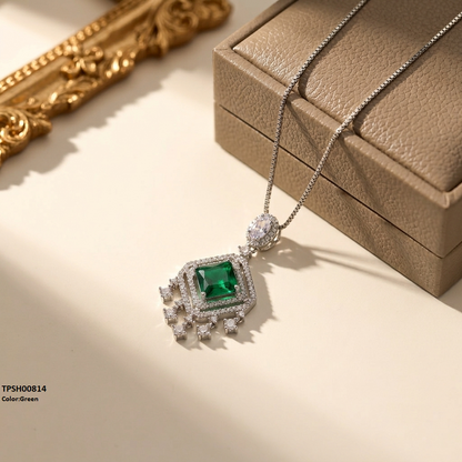 TPSH00814 MMJ Square Star Pendant - TPSH